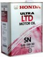 Моторное масло HONDA ULTRA LTD SN 5W30